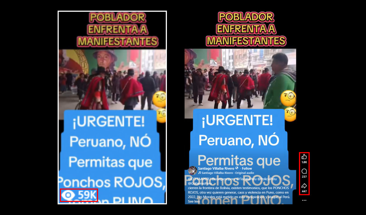 Publicación con más alcance en redes sociales. Foto: Facebook