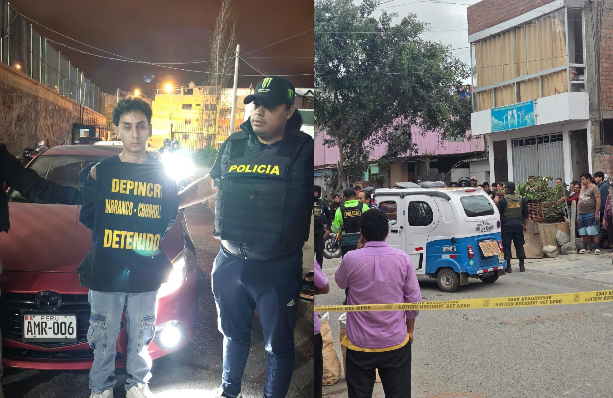 Taxi driver arrested in connection with fatal mototaxi hit in Chorrillos, Lima