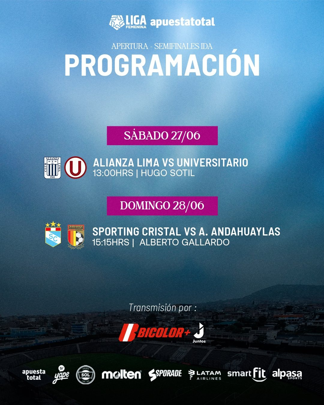 Programación de las semifinales de ida de la Liga Femenina 2026