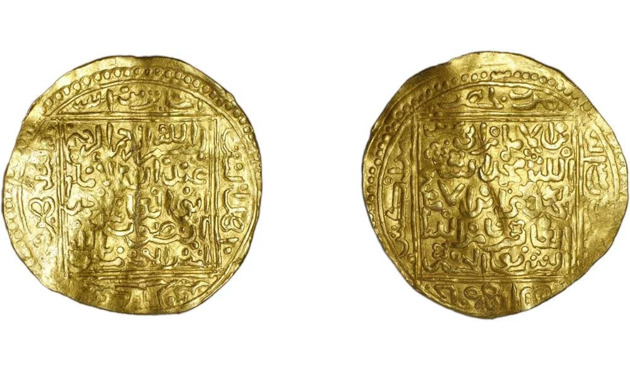 Ejemplos de las monedas de oro recuperadas del naufragio. Foto: Museo Británico