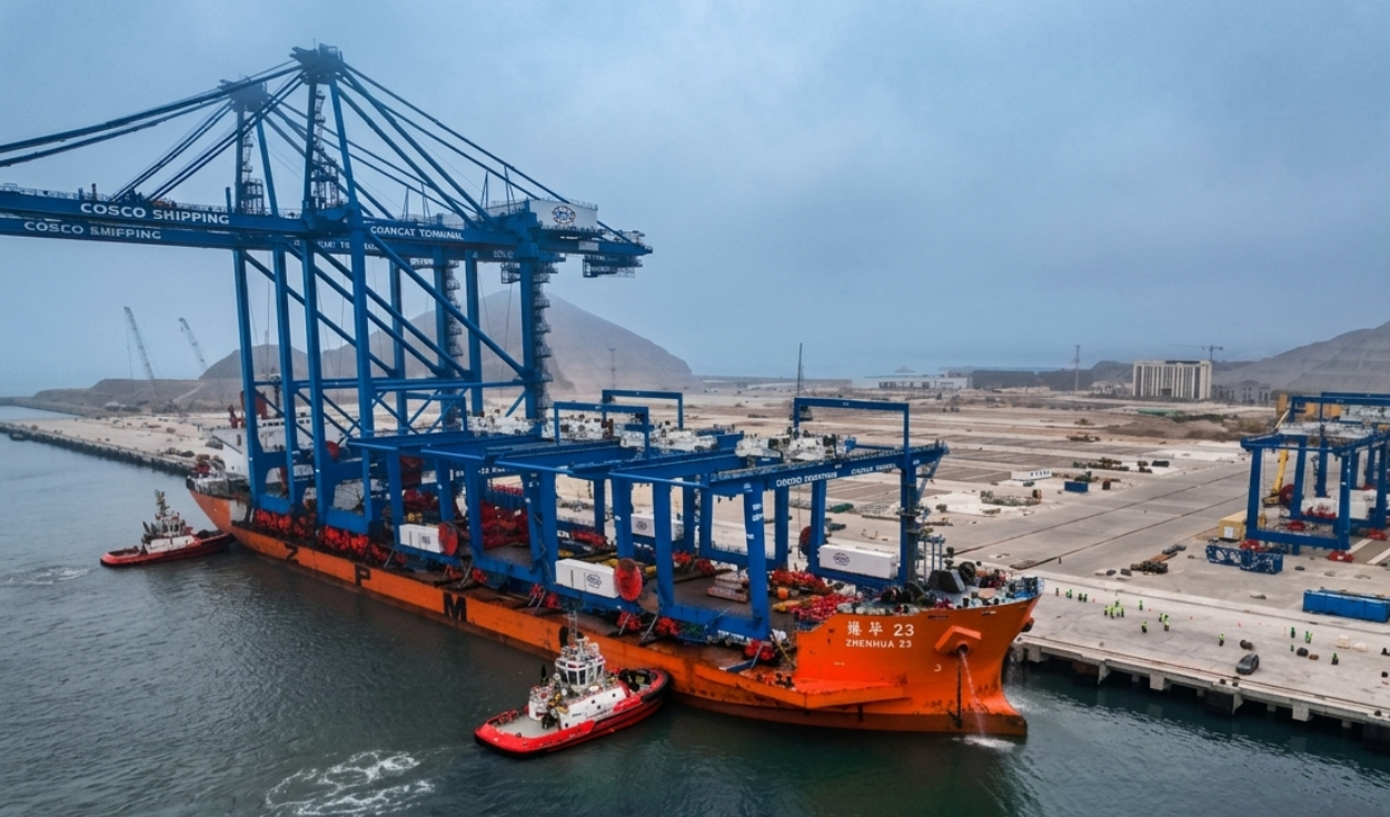 Comptroller detects irregularities in Chancay port contract, seeks criminal action