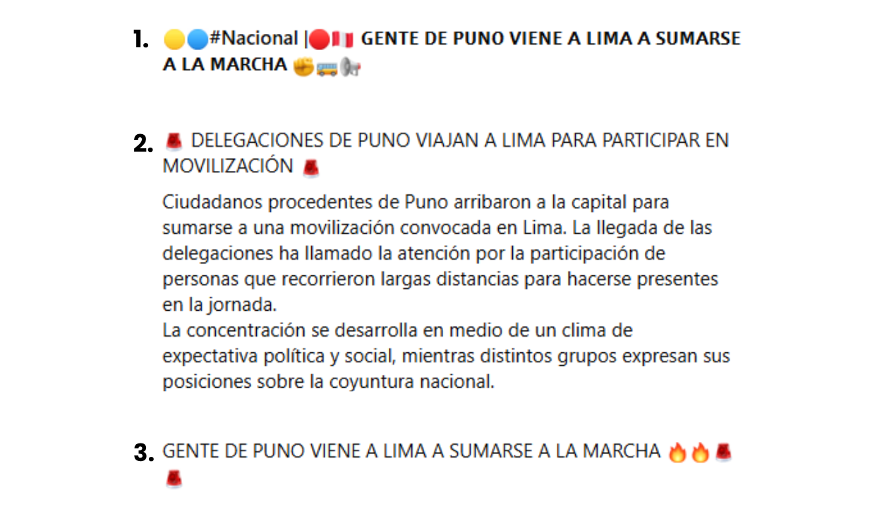 Falsa narrativa difundida con los videos. Capturas: Redes sociales Falsa narrativa difundida con los videos. Capturas: Redes sociales