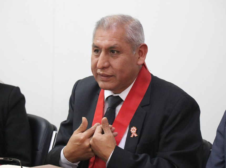 Jhonny Contreras Cuzcano, presidente Corte Penal Nacional