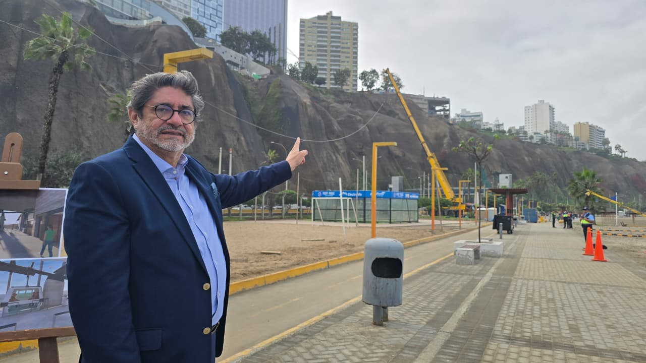 Inauguración del primer teleférico de Lima Metropolitana prevista para finales de agosto