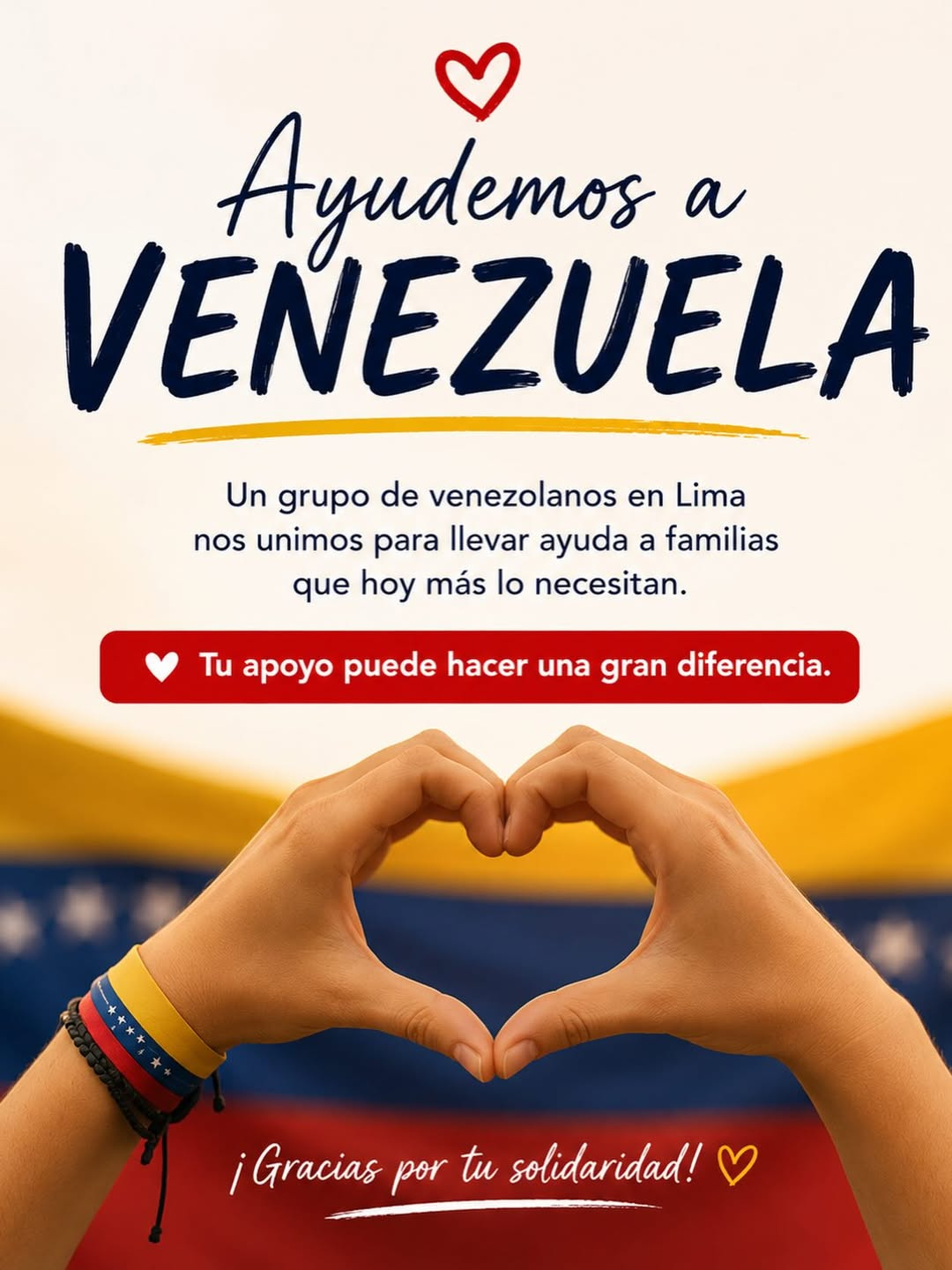Korina Rivadeneira impulsa campaña de donación para apoyar a venezolanos desde Lima