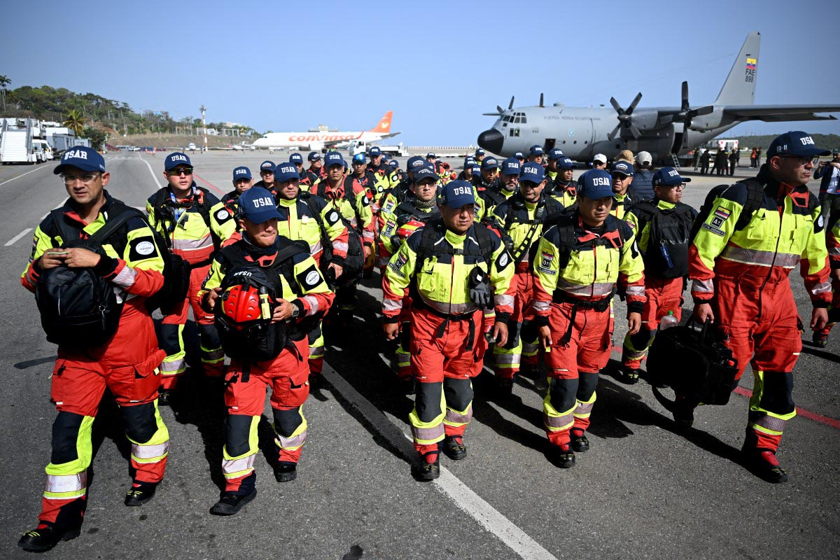 Se activan operaciones con equipos de emergencia y donaciones de ayuda humanitaria internacional