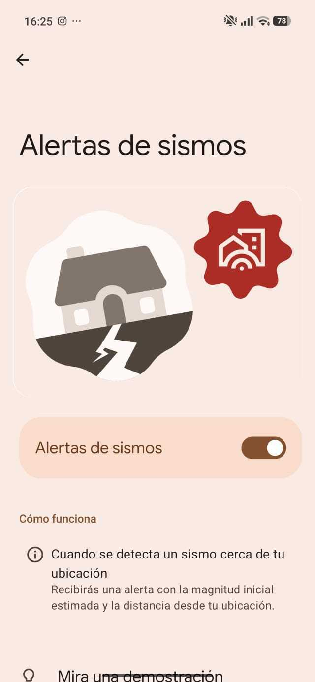 Google, alerta sísmica, Perú