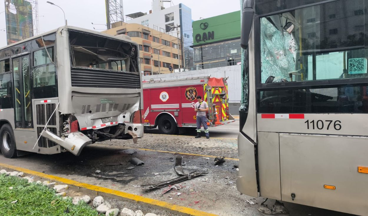 En mayo se reportó un triple choque de las unidades del Metropolitano que dejó al menos 46 heridos.