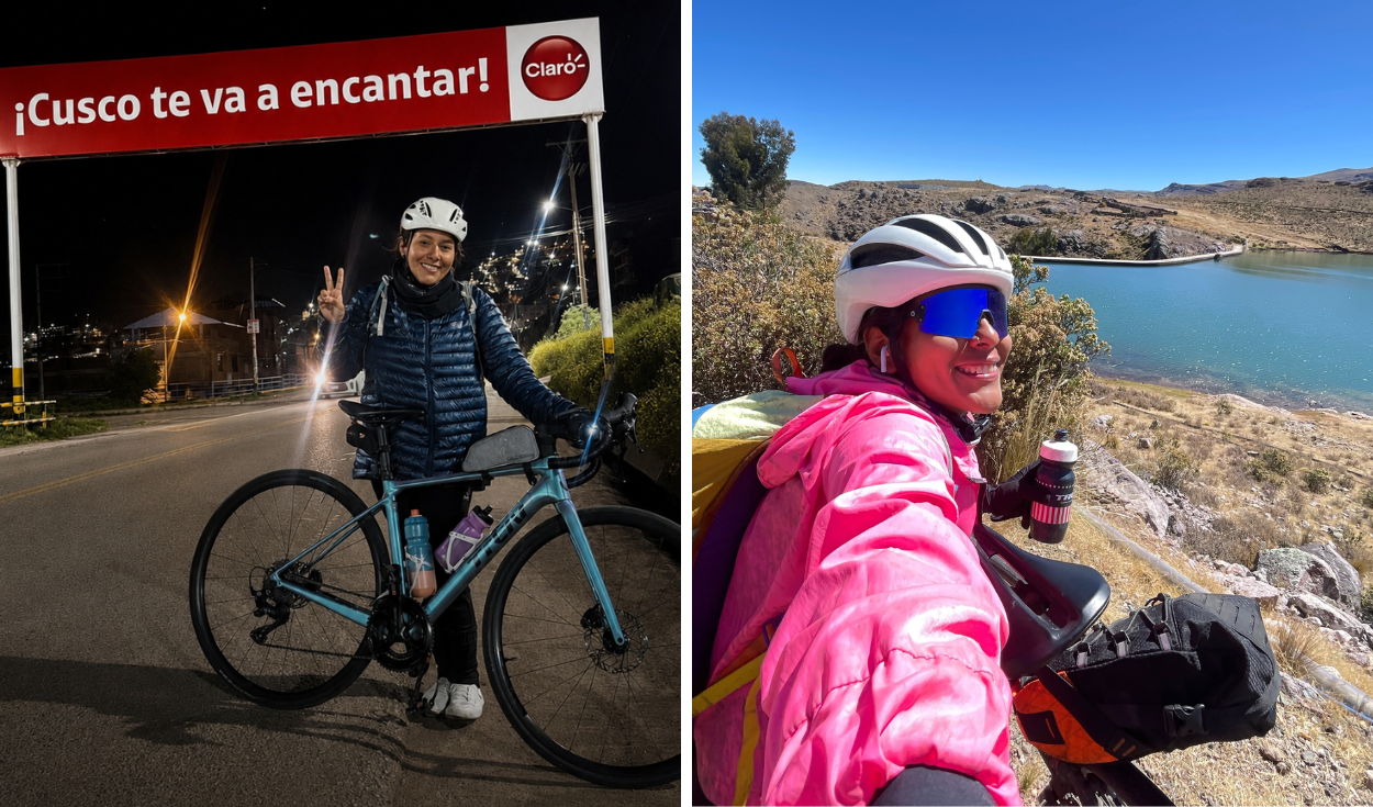 Peruvian woman cycles over 1,000 km from Lima to Cusco in 65 hours, wowing social media