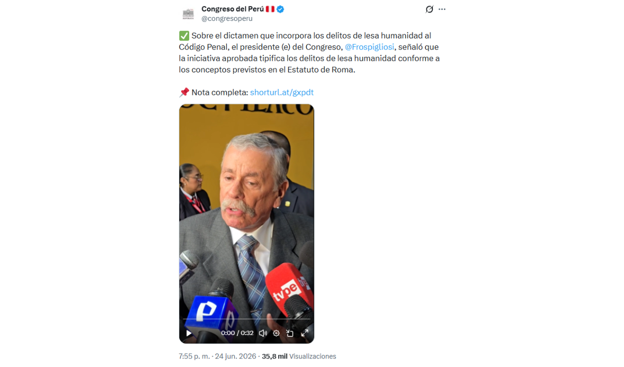 Publicación de Rospigliosi