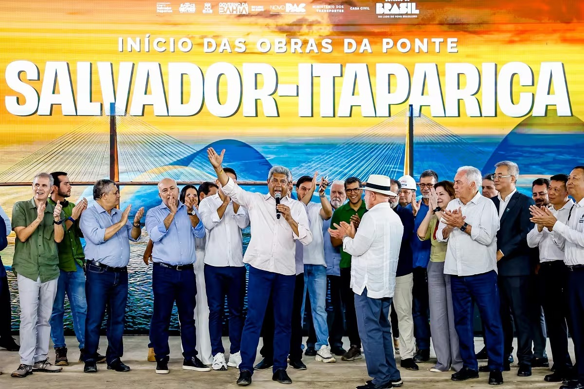 La obra beneficiará de manera directa a cerca de 10 millones de personas distribuidas en aproximadamente 250 municipios de Bahía, en Brasil. Foto: @LulaOficial/X