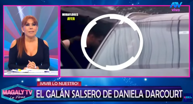 Según programa de Magaly Medina, Daniela Darcourt besó a cantante de Zaperoko y pasaron la noche en su departamento.