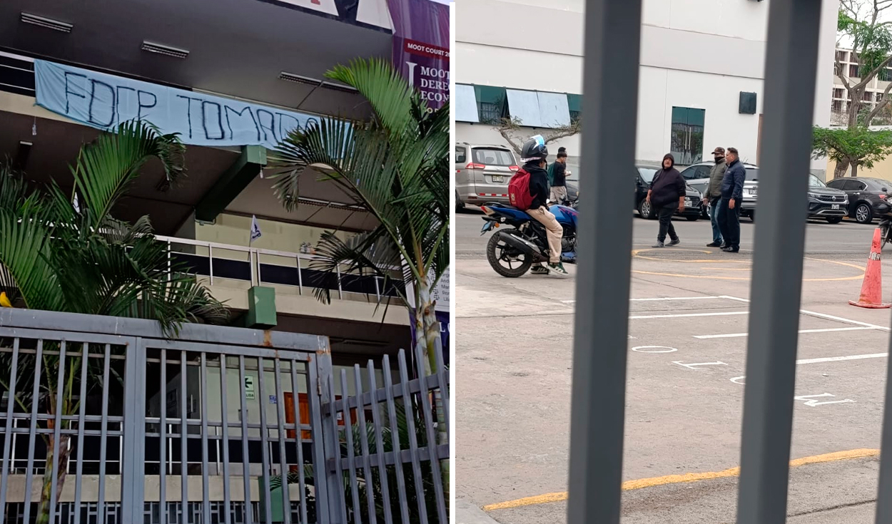 San Marcos Law Faculty Occupied by Students Demanding Teacher Dismissals