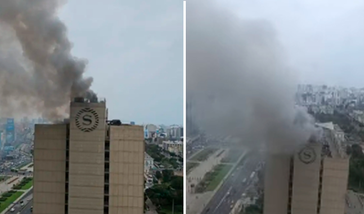 Minor fire at Lima's Sheraton hotel prompts evacuation, five fire units respond