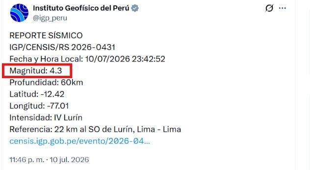 temblor