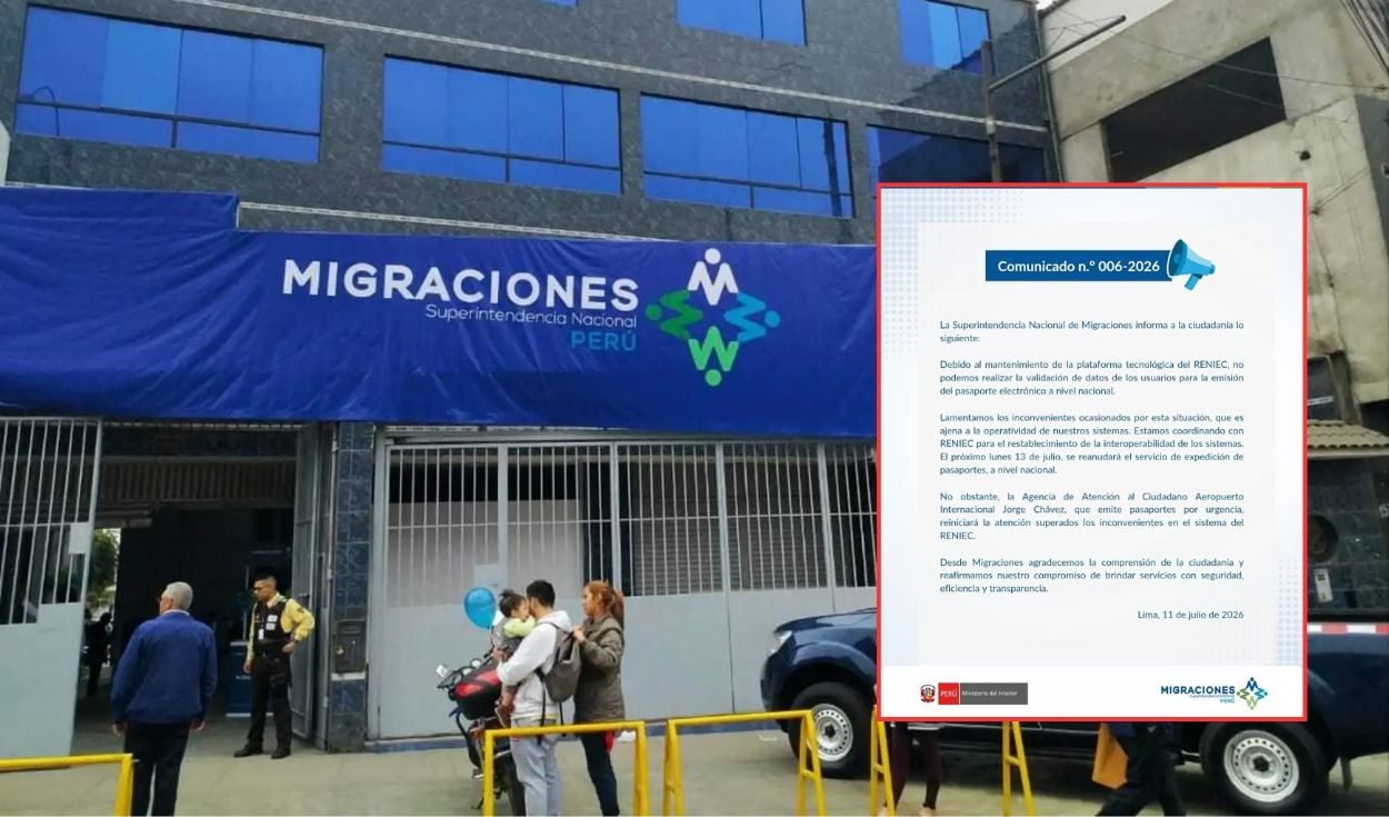 Peru Suspends Passport Issuance Due to Data Validation Issues with Reniec