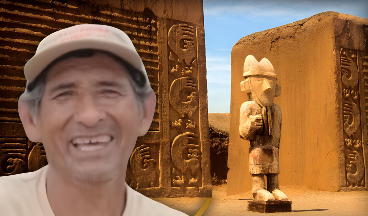 Peruvian craftsman dedicates 15 years to preserving Chan Chan's ancient adobe structures