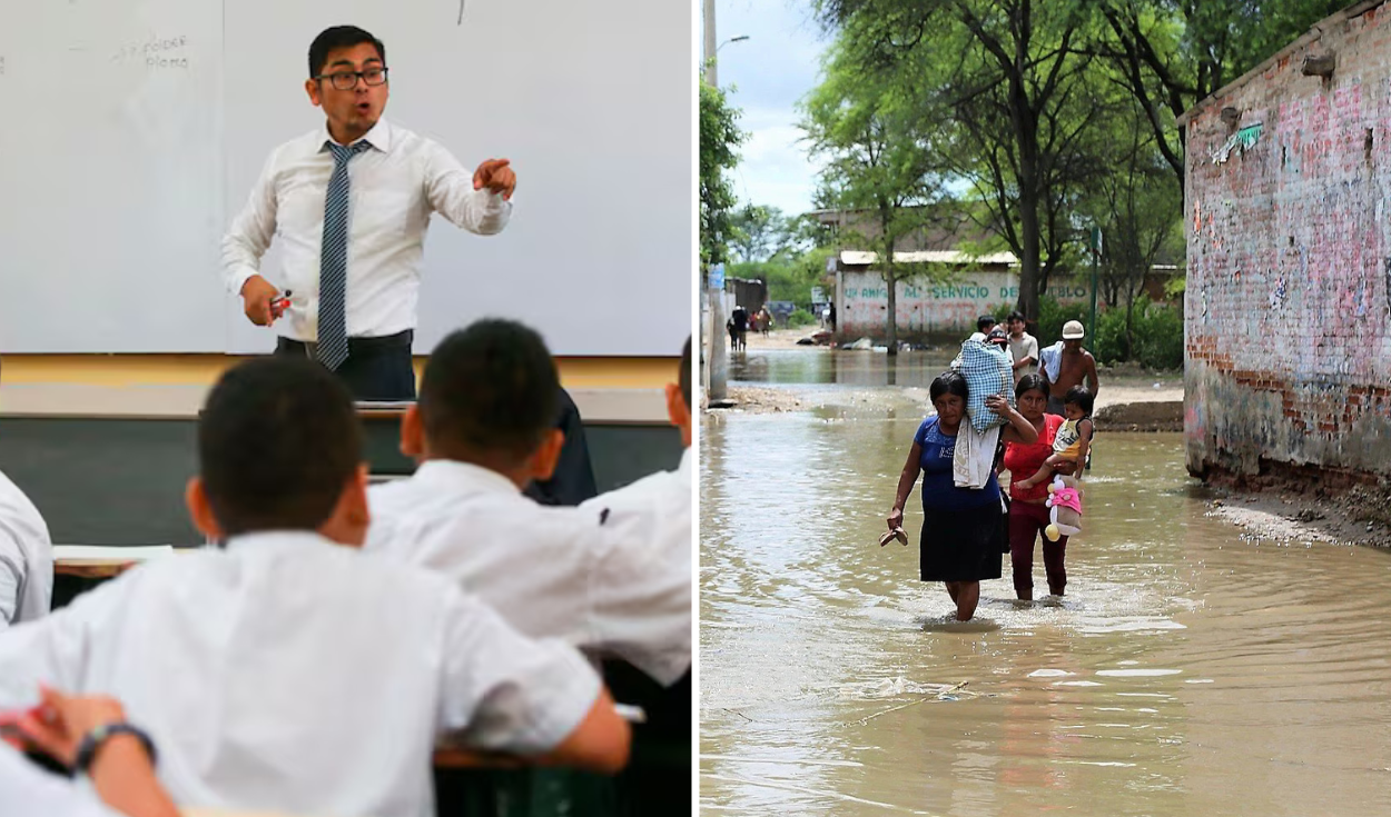 Will there be virtual classes due to El Niño? Minedu clarifies when this measure would be applied
