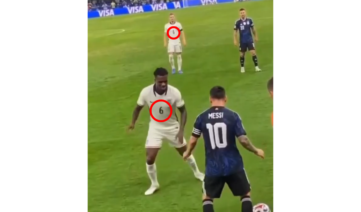 Dos futbolistas ingleses portan el número 6. Foto: Instagram