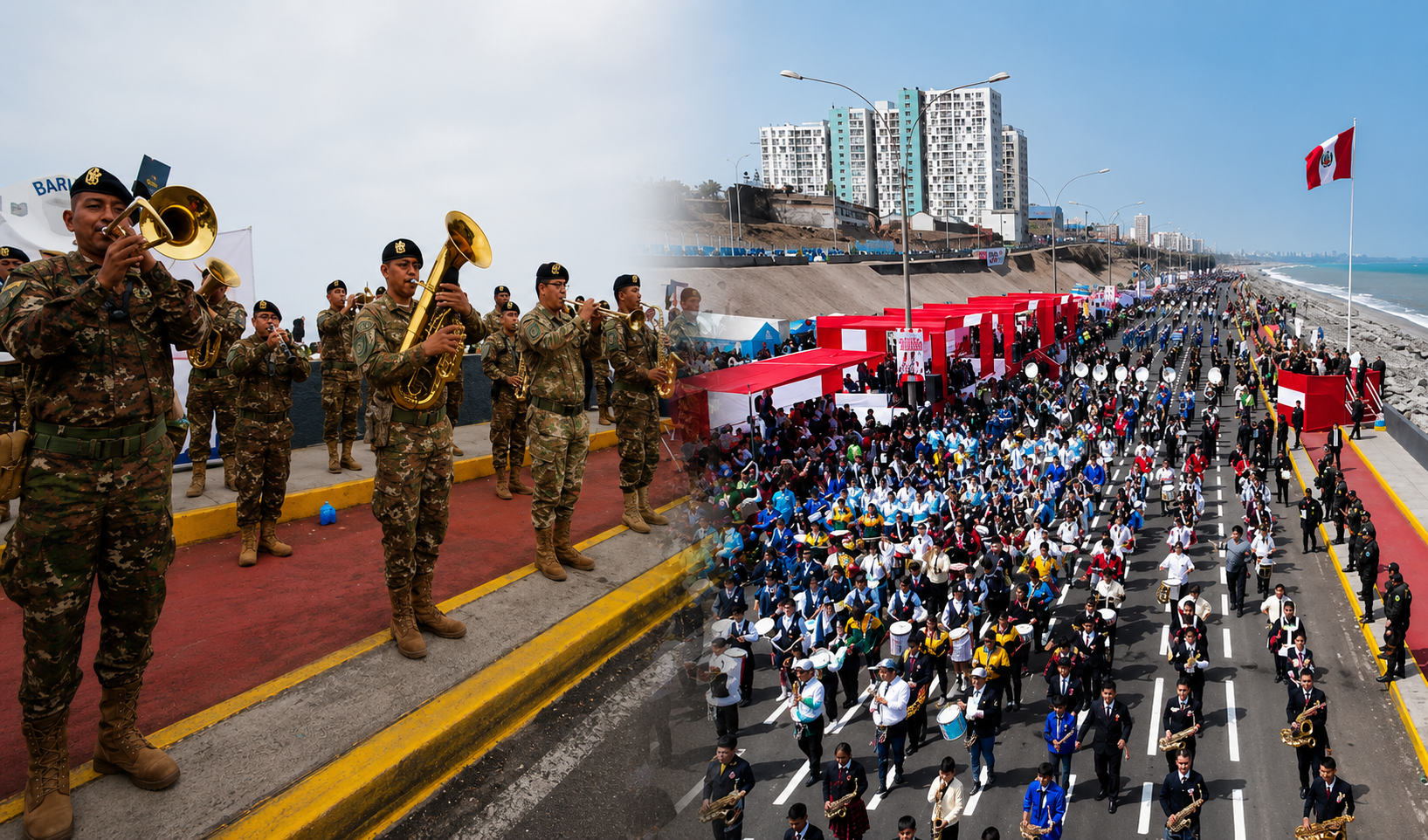Callao's Costa Verde Section to Close for Civic-Military Parade; Alternate Routes Provided