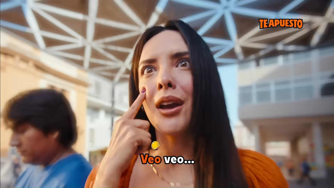 Rosángela Espinoza en campaña publicitaria.