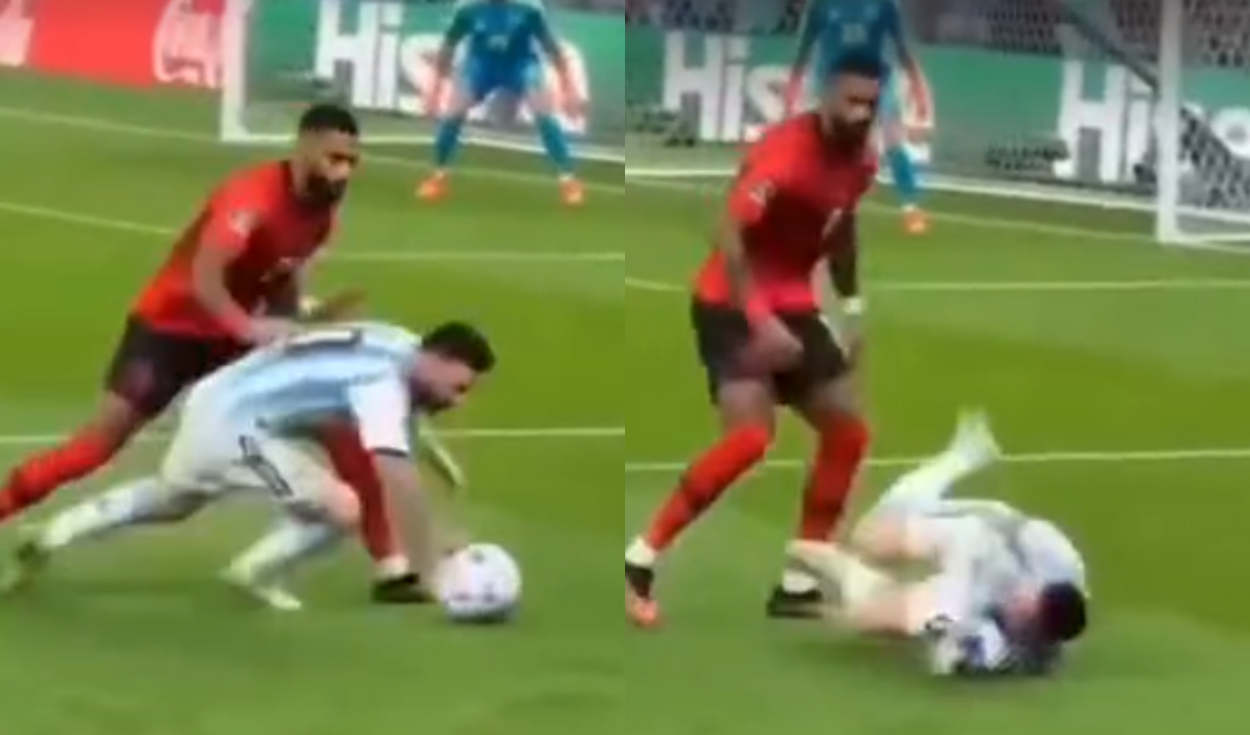El balón desaparece de la jugada. Foto: Instagram