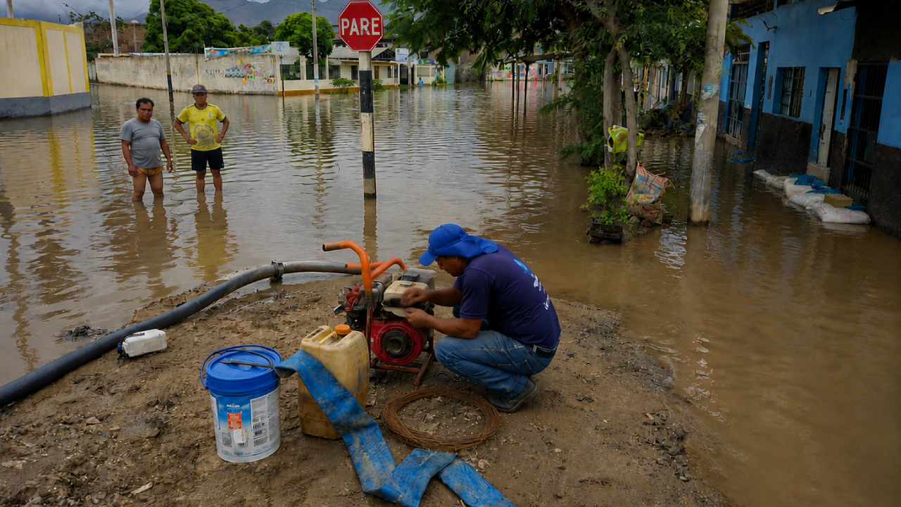Pese a inminente llegada de El Niño, GORE de La Libertad junto a cinco municipalidades provinciales y 31 distritales no superan el 50 % de ejecución Niño costero