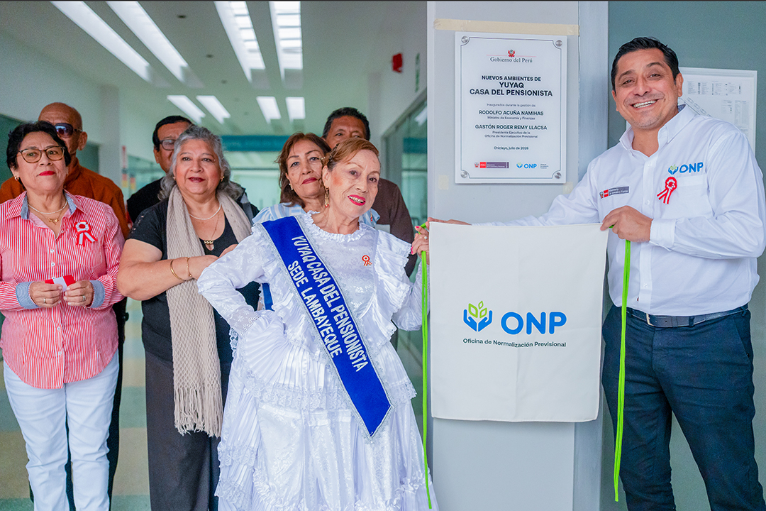 Chiclayo: ONP inaugurates new Pensioner House facilities