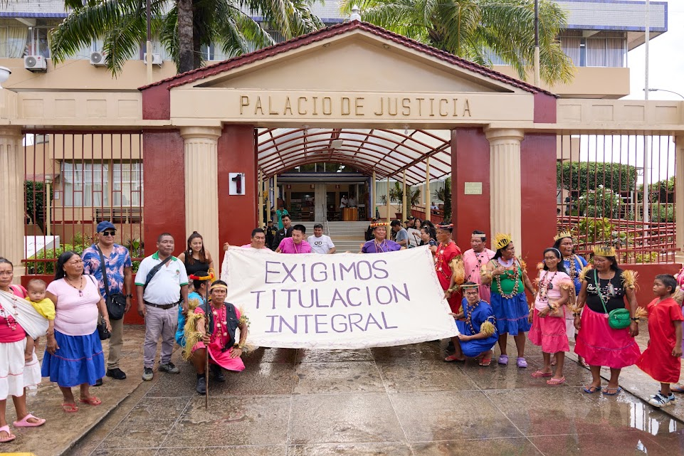 Pueblo Secoya exige la titulación integral de su territorio ante el TC