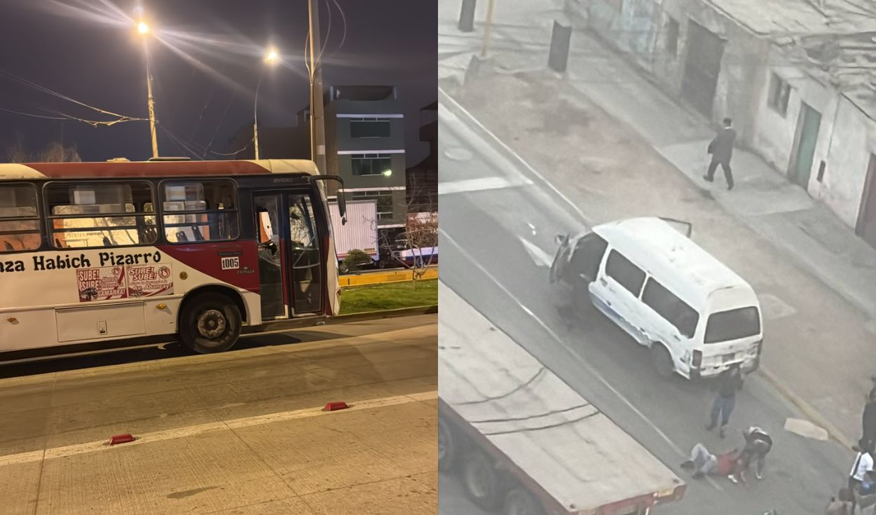 Two drivers murdered in Lima and Callao amid attacks on public transport