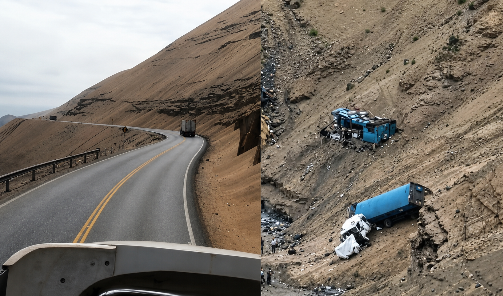 Pasamayo Serpent closed as truck recovery operation begins