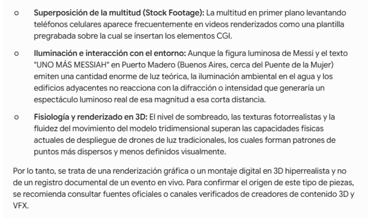 Análisis del video con SynthID. Foto: SynthID