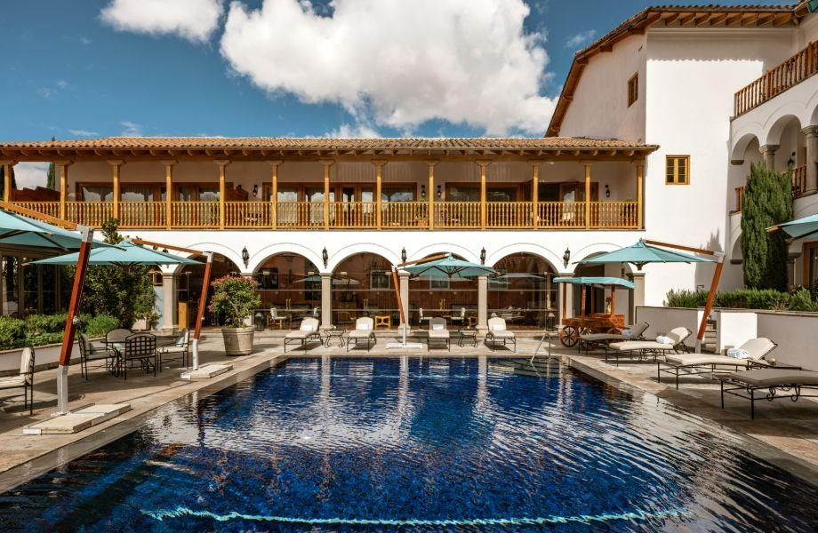 Palacio Nazarenas, A Belmond Hotel, es un exclusivo hotel 5 estrellas en Cusco, construido sobre antiguos muros incas y un convento del siglo XVII. Foto: Tripadvisor