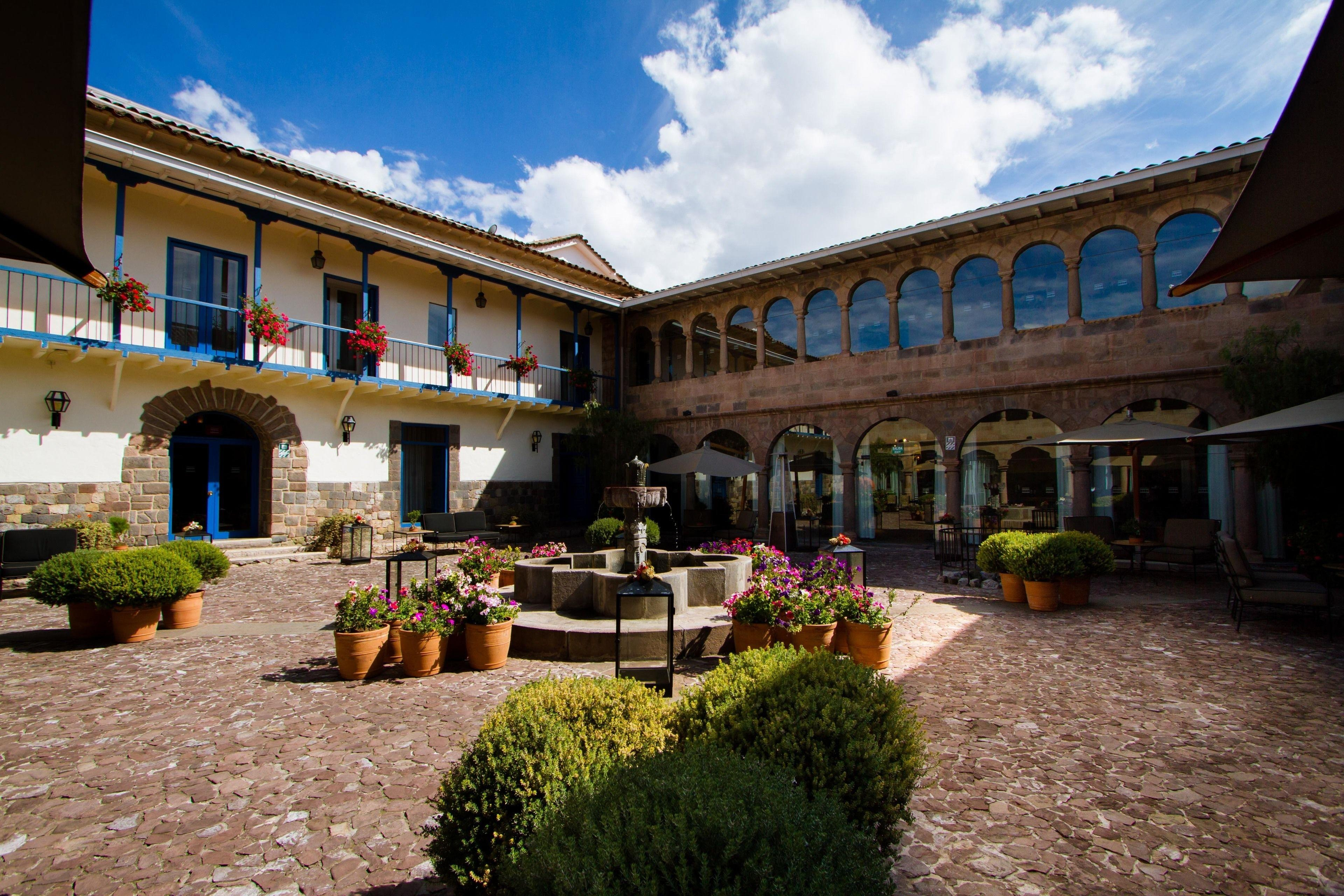 Palacio del Inka en Cusco fusiona historia inca y española. Ofrece 203 lujosas habitaciones con arte colonial. Foto: Tripadvisor