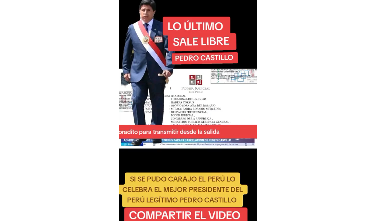 Captura del video viralizado en redes. Foto: Facebook
