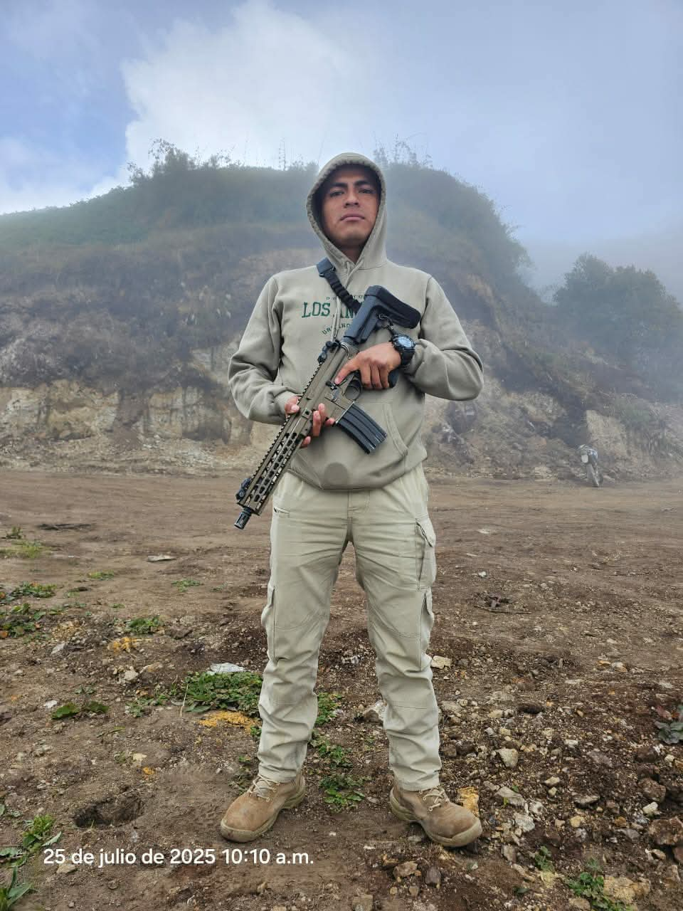 El sargento segundo EP (r) Pablo Martínez Tocas también fue contratado por “Teddy”, recientemente detenido en un operativo en “La Pampa”. Foto: FFAA