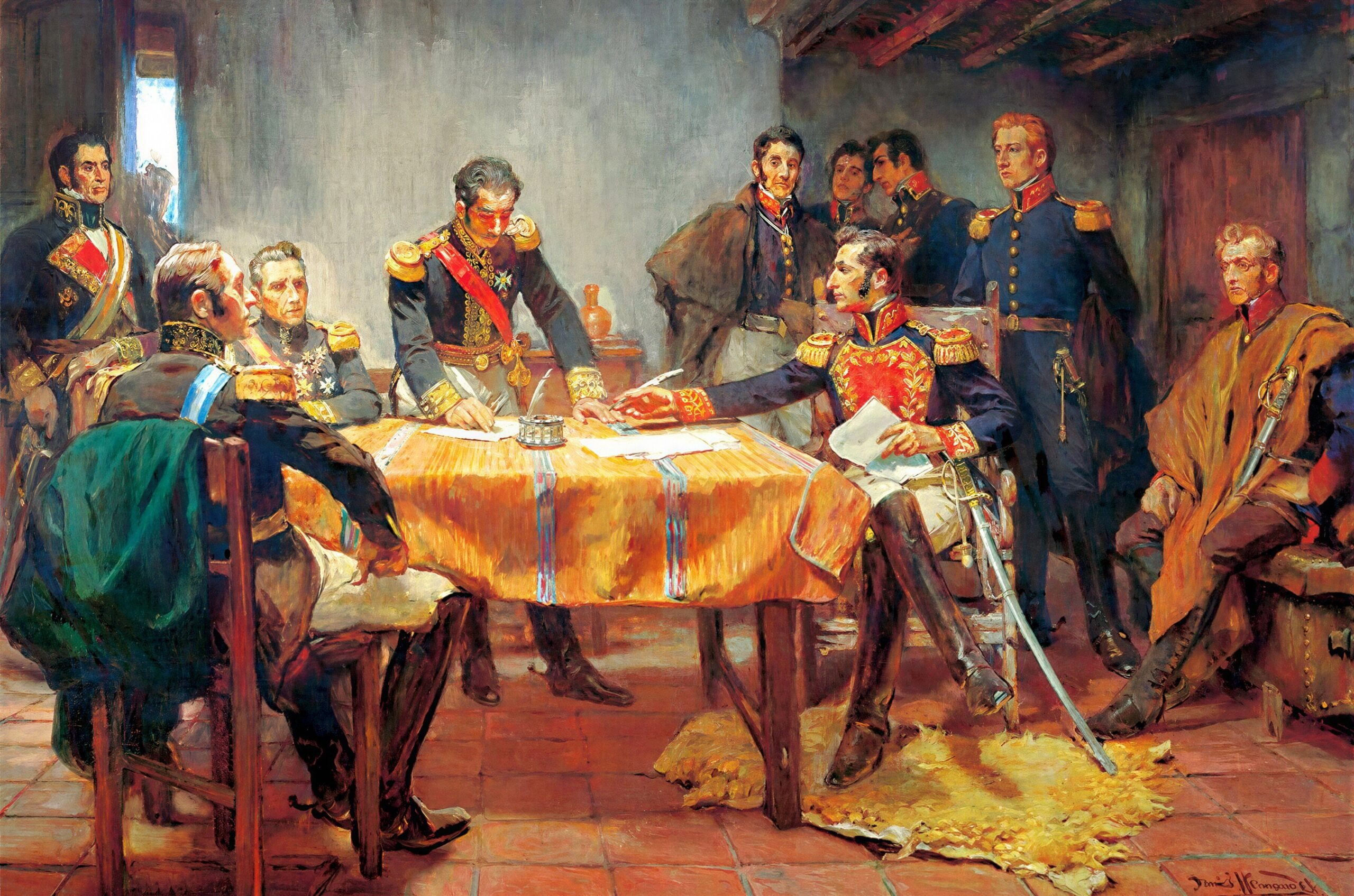La Batalla de Ayacucho fue el gran combate del 9 de diciembre de 1824 en la Pampa de Quinua, Perú, donde el Ejército Unido Libertador venció a los españoles, asegurando la independencia del Perú y de Sudamérica. Foto: La Prensa Regional