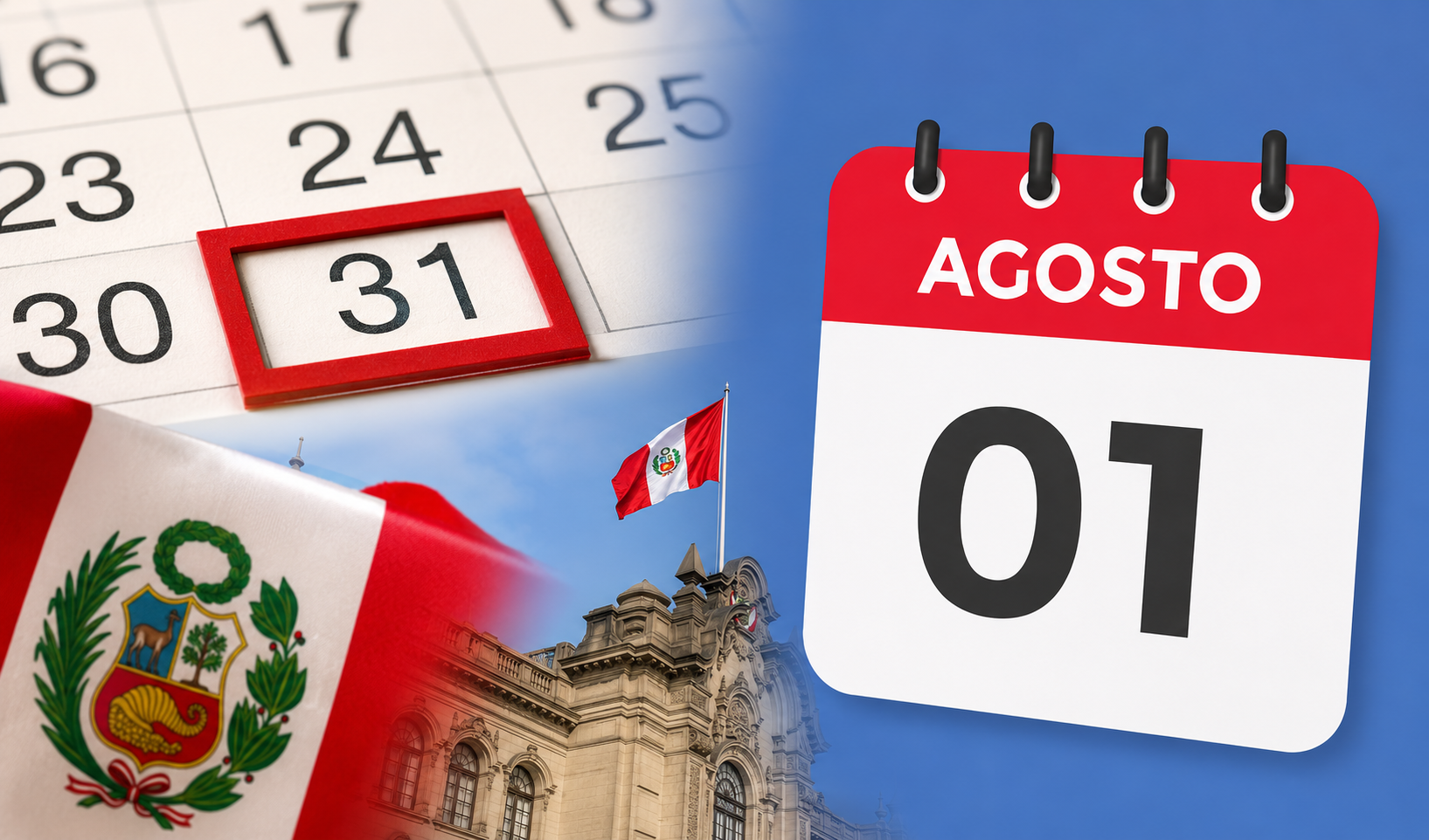 Will there be a 'bridge' holiday after Fiestas Patrias? Check the rules for July 30 and 31