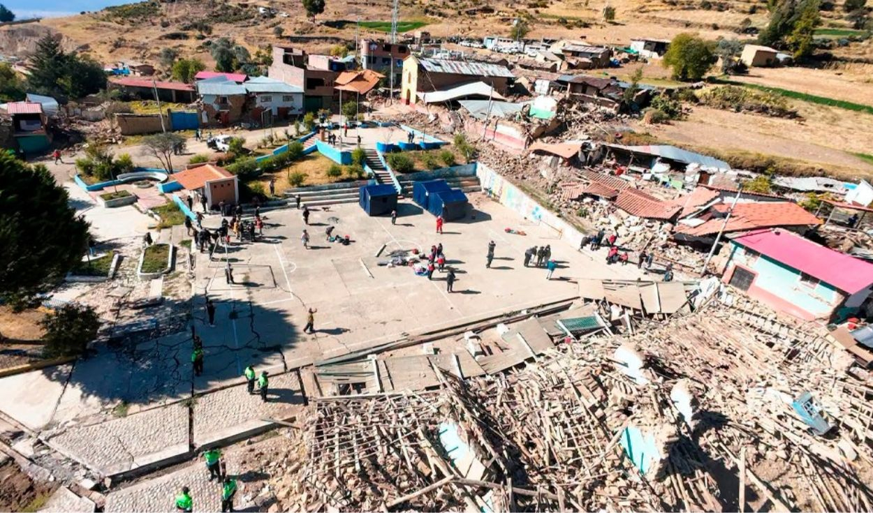Junín Earthquake Reconstruction May Take Six Months; S/140 Million Requested for Schools and Clinics