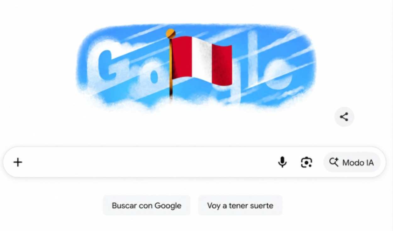 Google celebrates Peru's 205th Independence Day with special doodle