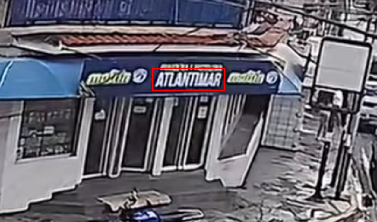 El negocio de la esquina se llamaba 'Atlantimar'. Foto: Instagram El negocio de la esquina se llamaba 'Atlantimar'. Foto: Instagram
