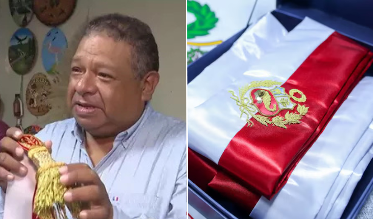 Peruvian family crafts presidential sash for 75 years, a tradition passed through generations