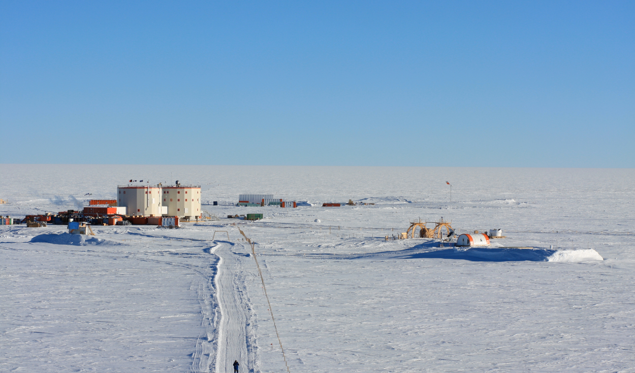 Concordia está considerada como la estación de investigación de campo más aislada del mundo. Foto: ESO