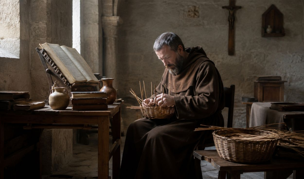 Medieval monks had a stress remedy 1,600 years ago