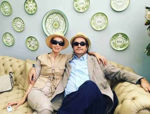 Jaime Bayly y su madre. Foto: Instagram Jaime Bayly y su madre
