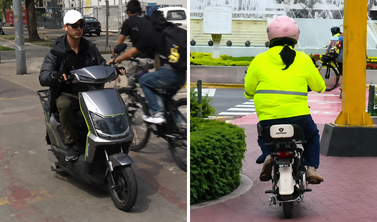 Lima: Electric Motorcycle Riders Continue to Invade Bike Lanes Despite New Fines