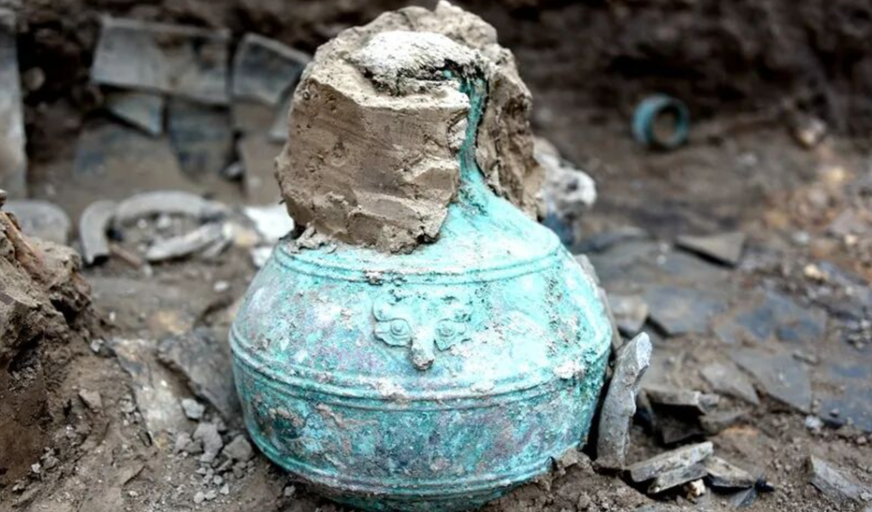 Chinese archaeologists discover 2,300-year-old grain wine