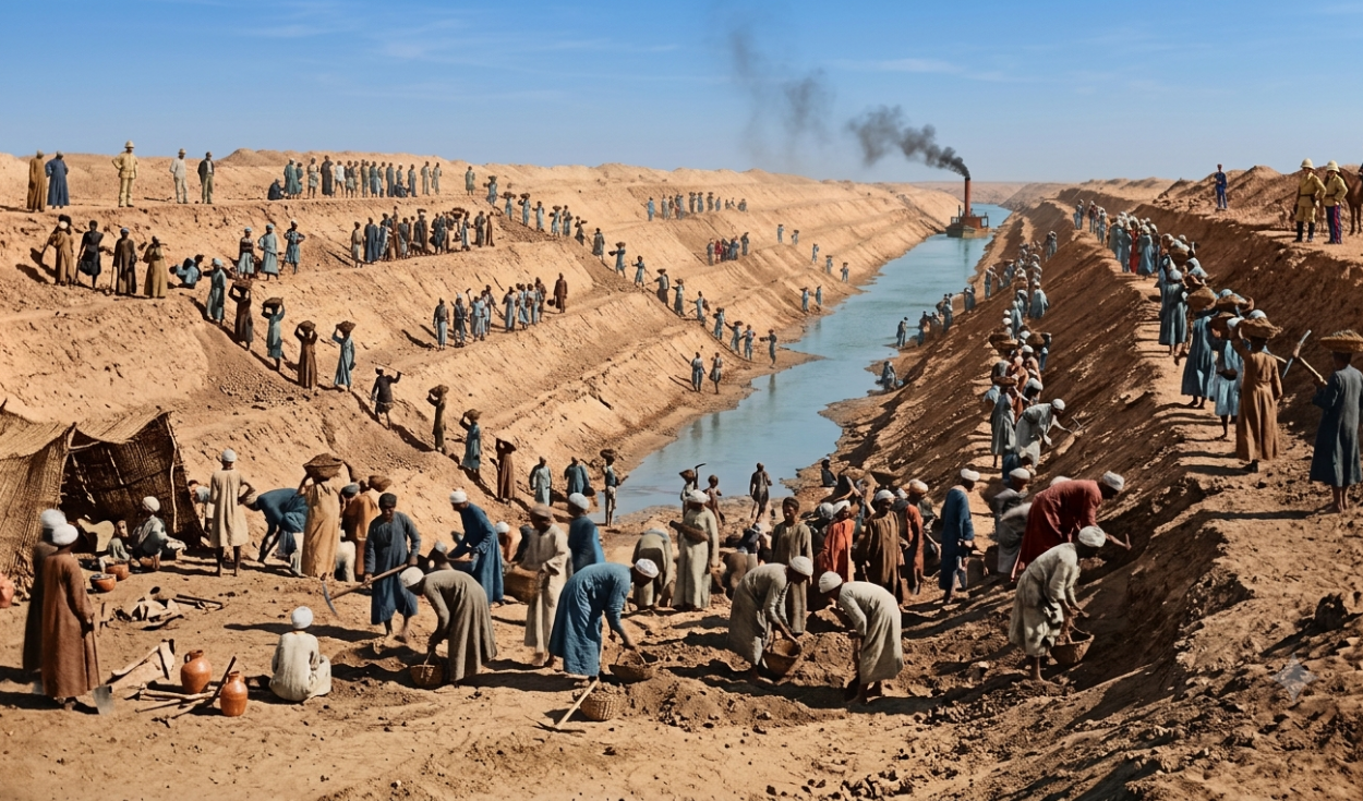 Suez Canal: Egyptians Dug It, Debt Sold It to Britain