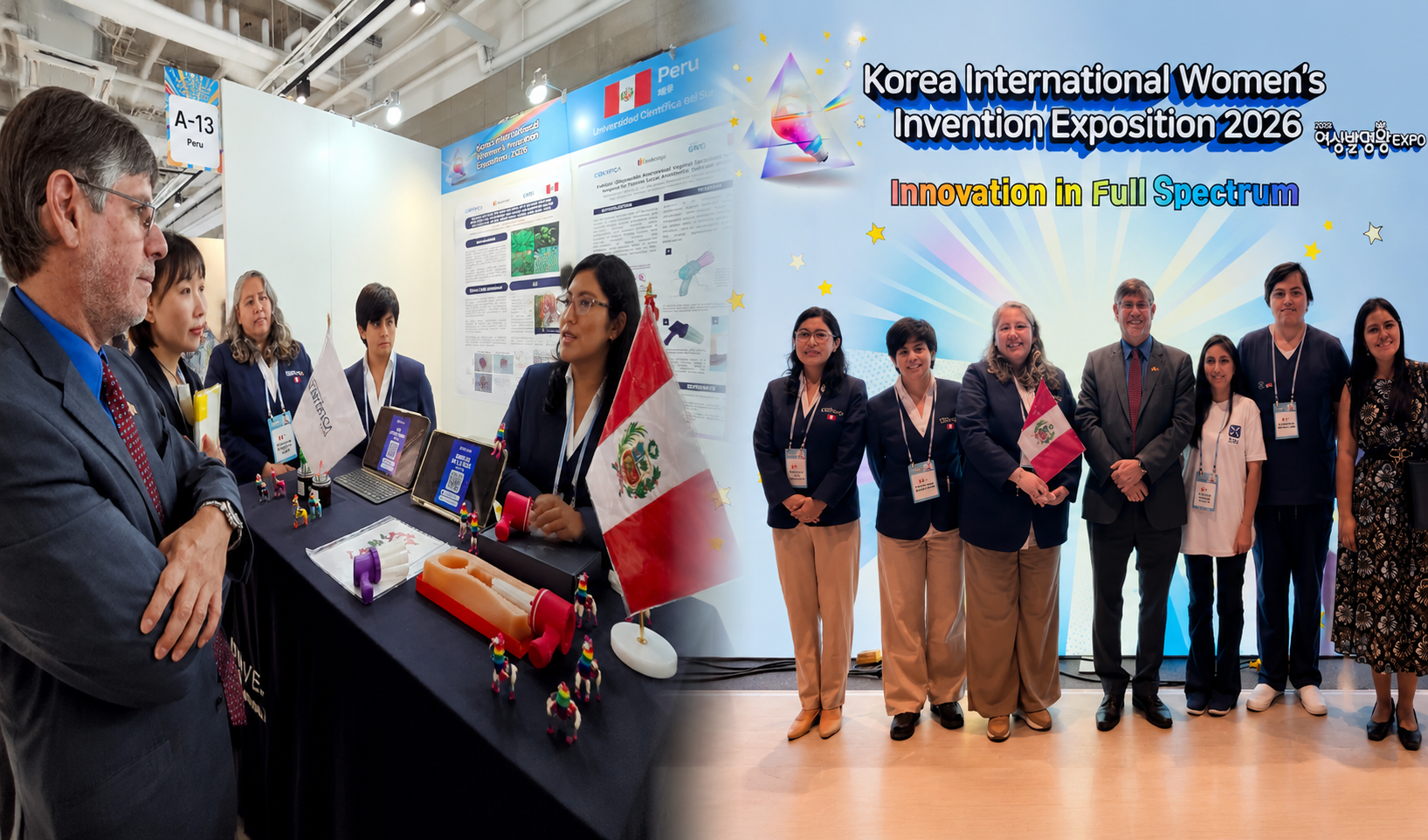 Peruvian inventors make history in South Korea, winning 306 medals at major technology fair
