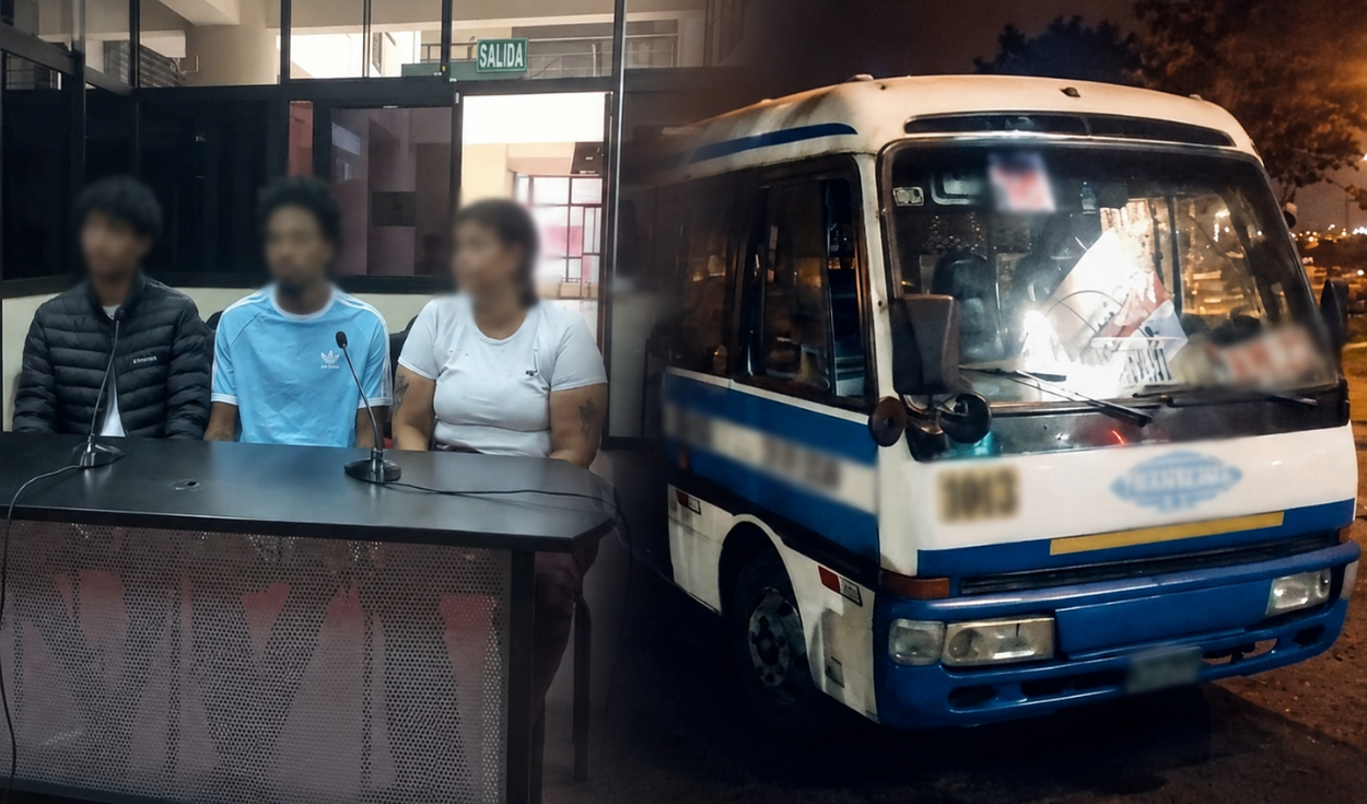 Three Foreign Nationals Detained for Extorting Peruvian Bus Drivers